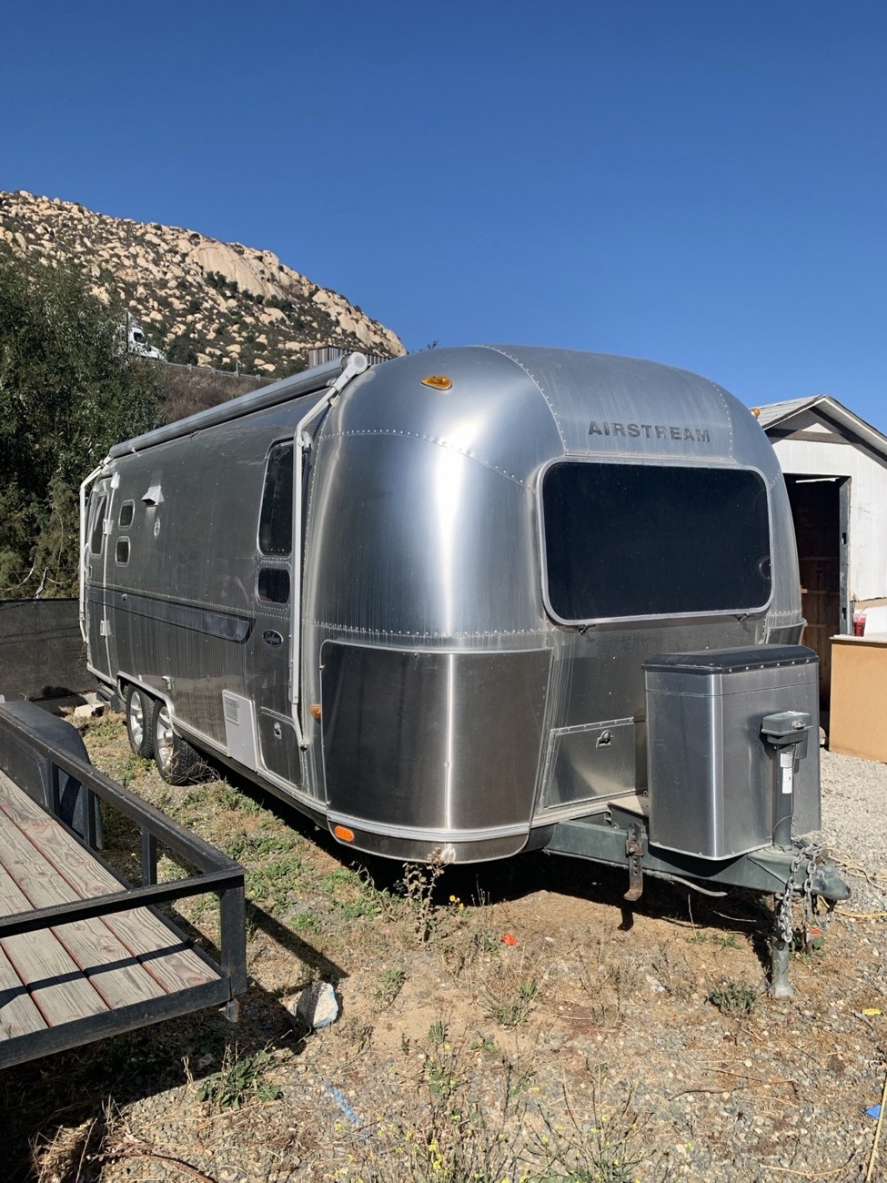 Airstream refresh, before washing
